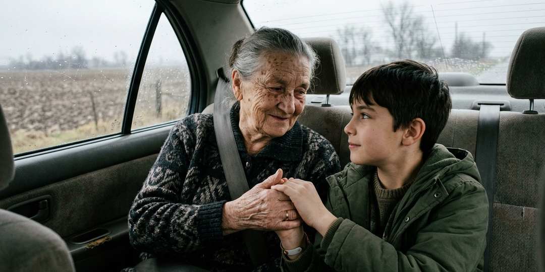 Внук прогулял школу, чтобы спасти бабушку
