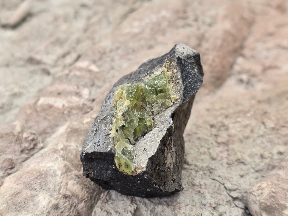 Хризолит в кимберлите, Чехия