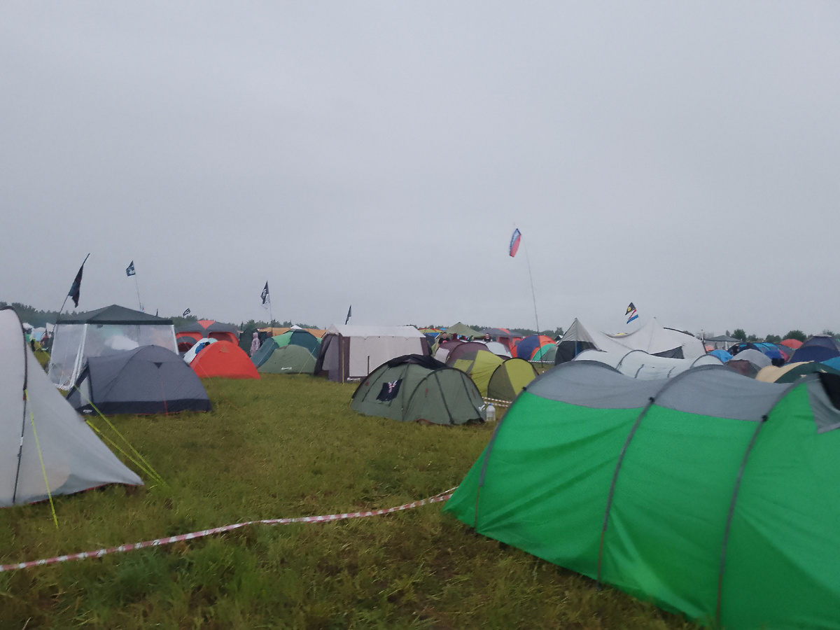 Фото сделанное на территории фестиваля