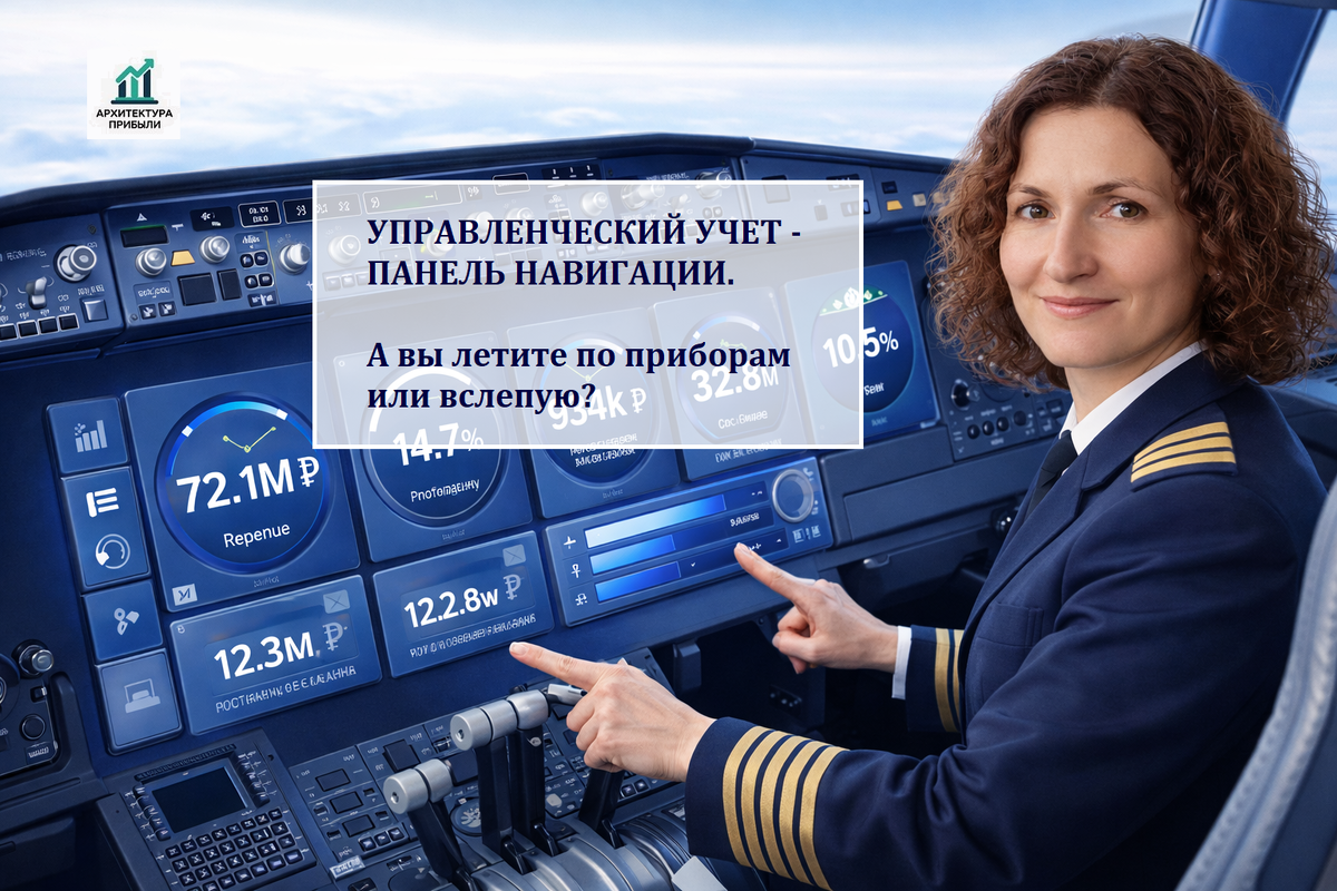 Управленческий учет - панель навигации бизнеса.