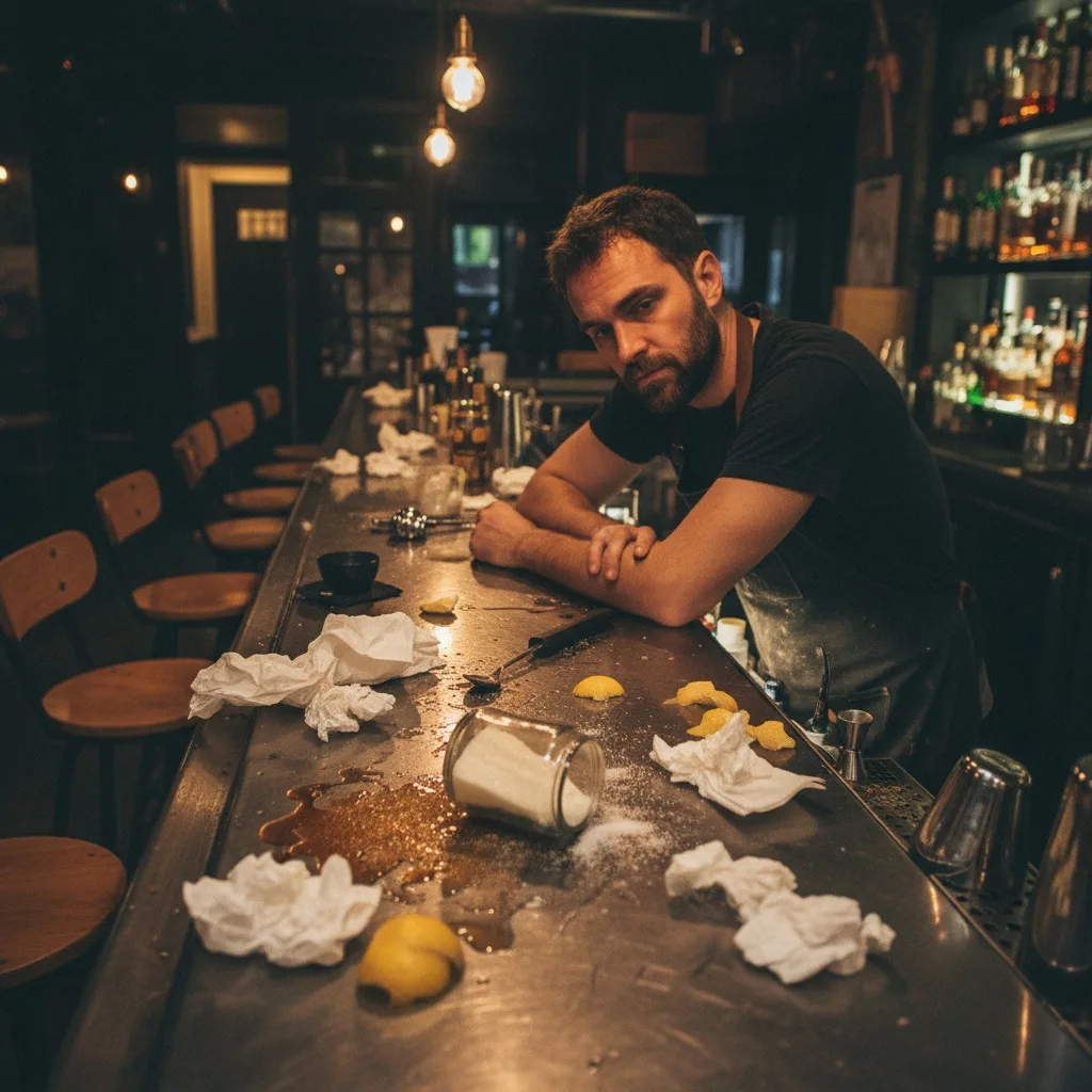 Бармену должно быть удобно! Согласны?