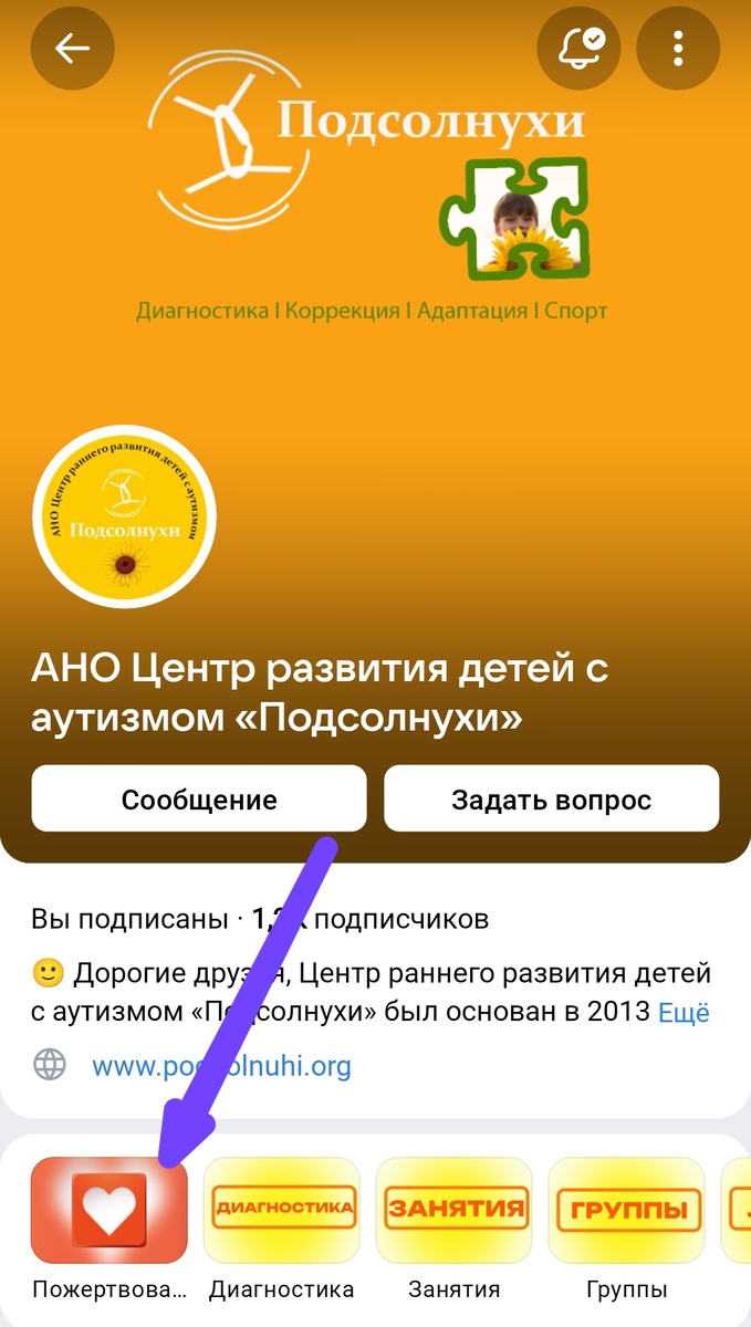 Это АНО Подсолнухи в Жуковском, они и организовали Клуб Жуковские встречи для ребят с ОВЗ, инвалидностью 
