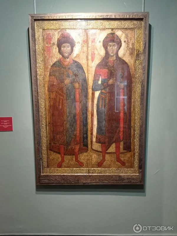 Икона из Савво-Вишерского монастыря (конец XIII — начало XIV века)