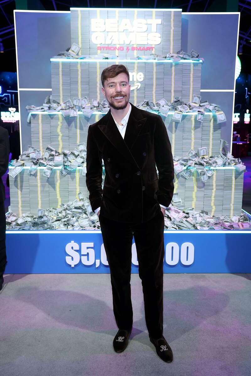 Phillip Faraone / Getty Images for Prime Video📷Блогер Mr Beast, «Пионеры»