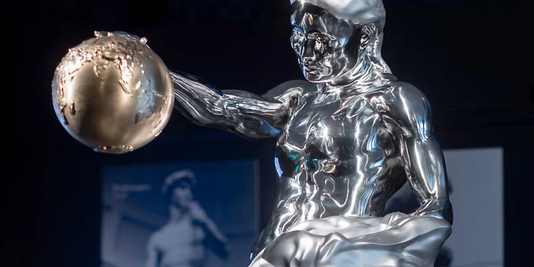 Первая в мире статуя (скульптура) созданная искусственным интеллеком AI