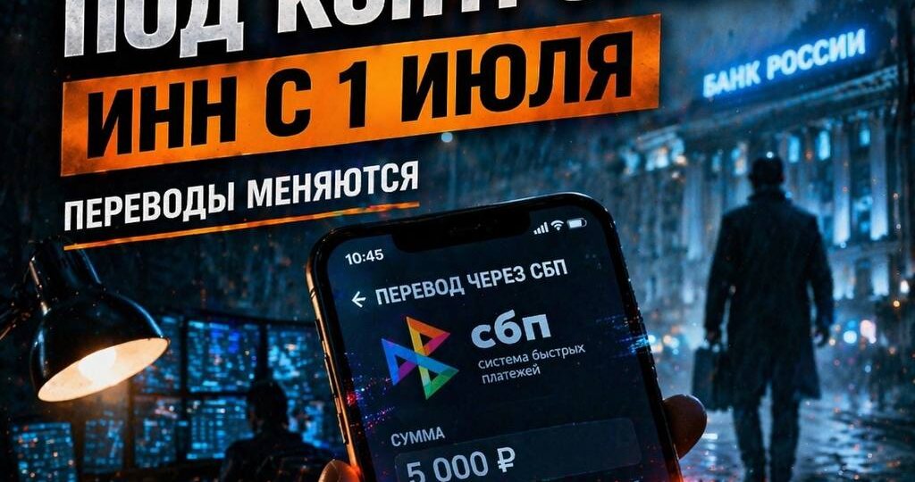 🚨 С 1 ИЮЛЯ В СБП ПОЯВИТСЯ ИНН