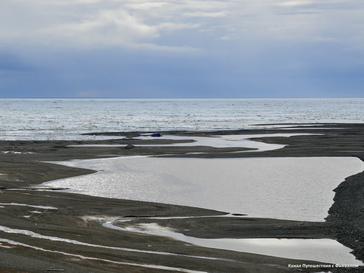 Наше укрытие на мысе Норд