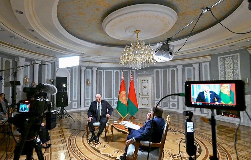 Интервью Лукашенко Санчесу продолжалось почти два часа. О чем говорил белорусский лидер с известным ведущим