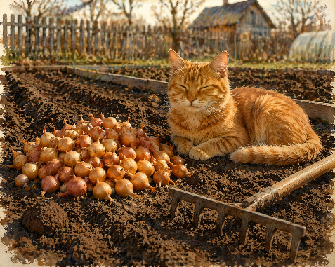 Пора сажать  лук