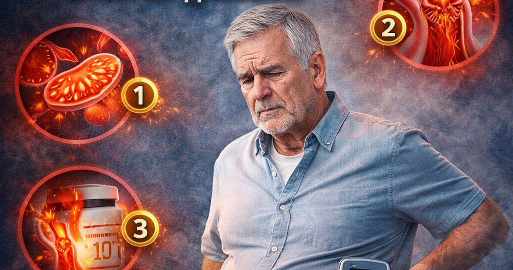 Почему после 60 появляется живот и растёт давление