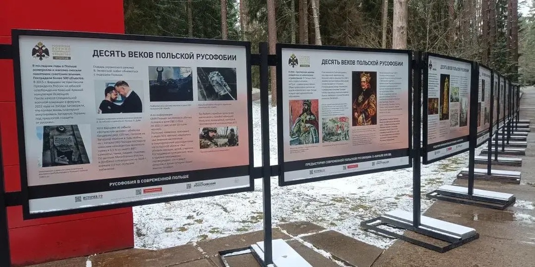 Николай Рыбаков призвал демонтировать выставку «Десять веков польской русофобии» в Катыни