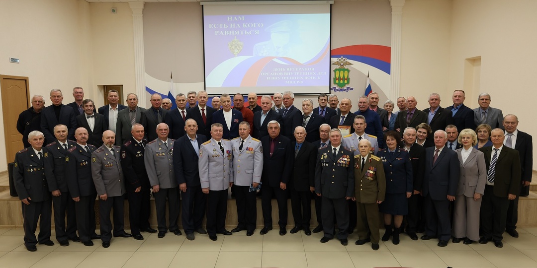 Ветеранов органов внутренних дел чествовали в Пензе 17 апреля