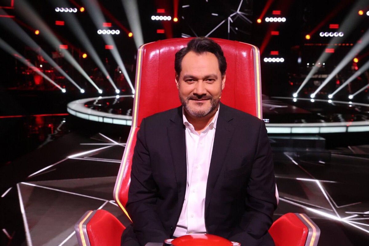 Кадр из шоу "Голос"-2026, Первый канал