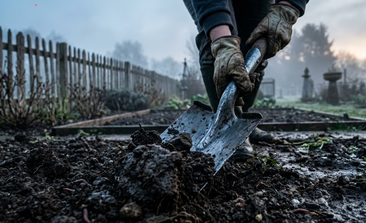 «Лопата» «Терпение лопнуло: как одна бессонная ночь и обычная лопата решили спор за землю, который длился годами»