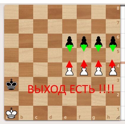 Невероятно хитрый прорыв 4 пешек, находят единицы