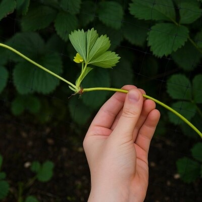 🍓 Уход за клубникой: обрезка листьев и усов – когда, как и зачем?📌 Сохраните эту информацию – она пригодится каждому садоводу!Мнения о том, когда и нужно ли вообще обрезать клубнику, разнятся. Одни делают это в июле, другие – в августе, а третьи вовсе игнорируют. Давайте разберемся без лишних споров и страхов.❓ Нужна ли обрезка листьев клубники?❌ Аргументы против: Листья важны для фотосинтеза и дыхания куста, а при обрезке вредители и болезни могут попасть в почву.✅ Аргументы за: Старые листья (через 2 месяца) становятся источником болезней и пятен. Куст легко наращивает новую зелень. Борьба с вредителями и болезнями эффективнее через опрыскивание.💡 Вывод: Правильная обрезка не навредит, а поможет омолодить куст и подготовить его к зиме.📅 Когда лучше обрезать?✔️ Идеально – до 20 июля.✔️ Или в начале августа – самый распространенный и безопасный срок.Главное, чтобы до наступления холодов успели сформироваться молодые побеги. Выбирайте прохладный, сухой день (утро или вечер).✂ Как правильно обрезать:Используйте острый инструмент (секатор, ножницы), не рвите усы.Не срезайте листья слишком низко, оставьте стебельки 8-10 см.Можно удалить только поврежденные или старые листья, либо срезать всю зелень, если она в плохом состоянии.Усы, если не планируете размножение, удаляйте – они забирают силы у куста.Для размножения: оставьте первые розетки от куста и прикопайте их.🛡️ Что делать после обрезки:✔️ Обработайте грядки от болезней (например, Фитоспорином, зольным раствором или слабым раствором марганцовки).✔️ Посыпьте древесной золой вокруг кустов.✔️ Уберите срезанные листья – лучше их сжечь, чем отправлять в компост.🏁 Итог:✅ Обрезка – это омоложение, а не вред.✅ Проводите ее в июле-августе.✅ Листья срезайте аккуратно, усы – по необходимости.✅ После обрезки – обработка и уход.✅ К зиме клубника должна иметь молодую и здоровую листву.
