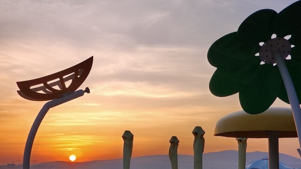 Закат в Геленджике