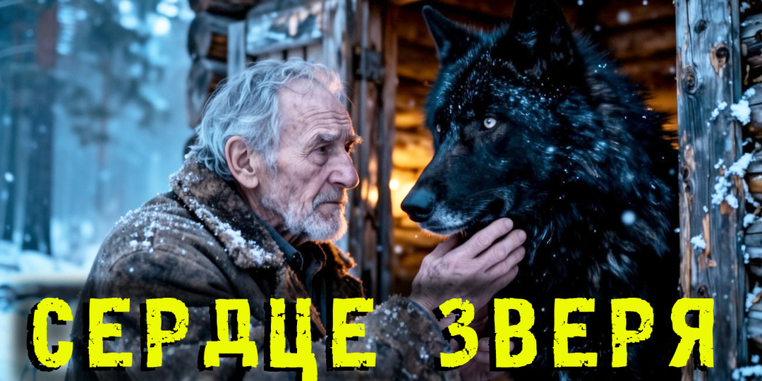 В -50 волк приполз к человеку не умирать, а спасать. Сердце зверя растопило адский холод Сибири.