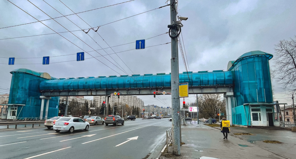 Надземные пешеходные переходы в Ярославле в этом году не отремонтируют
