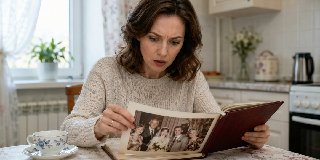 В фотоальбоме свекрови я нашла снимок. Мужа на нём не было, хотя он говорил иначе