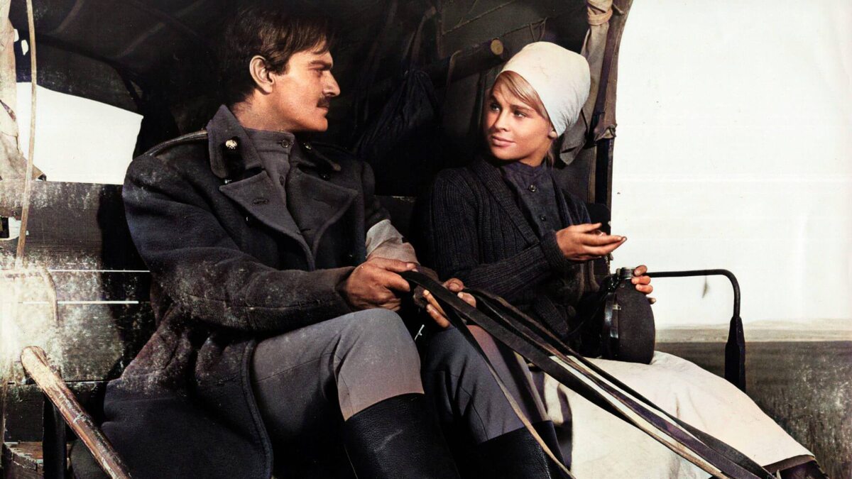 Кадр из фильма «Доктор Живаго», 1965 год, режиссер Дэвид Лин