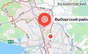 Расположение района. скрин с карты