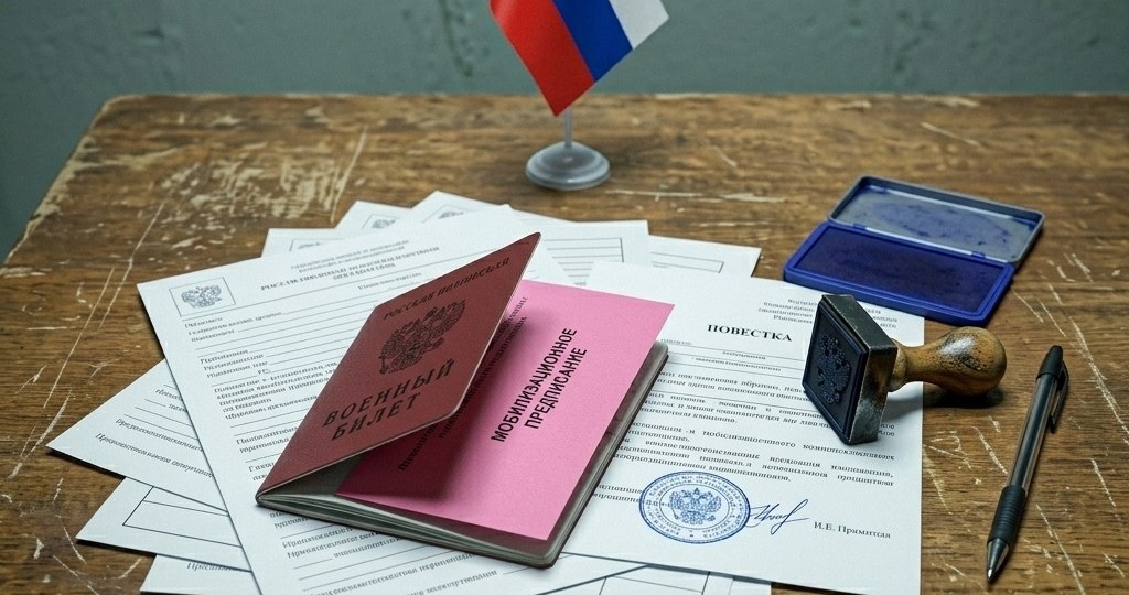 🪖 В военкоматах запасникам выдают мобилизационные предписания