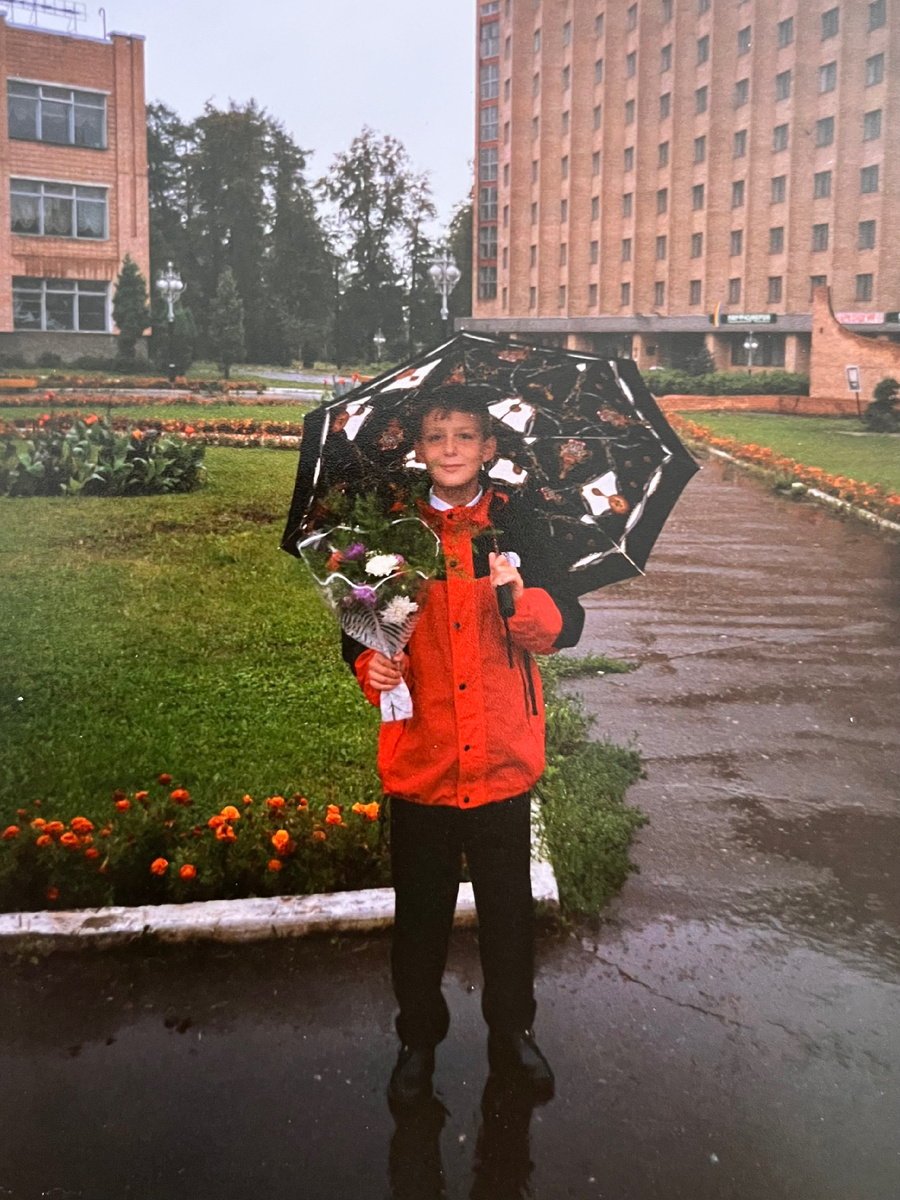 Димка пошел во 2 класс