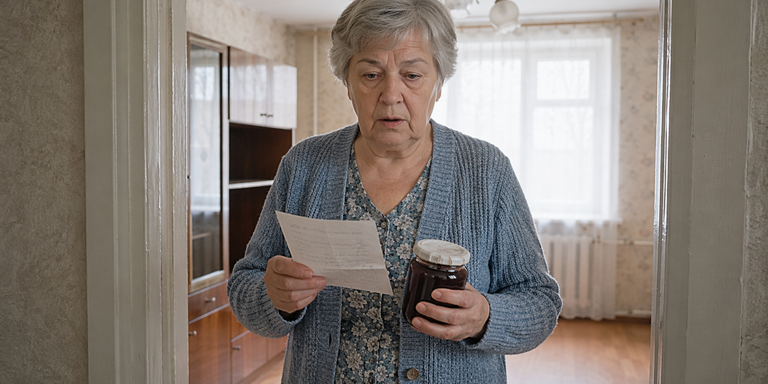 Невестка оставила ключ на столе и уехала. Я открыла дверь только через месяц