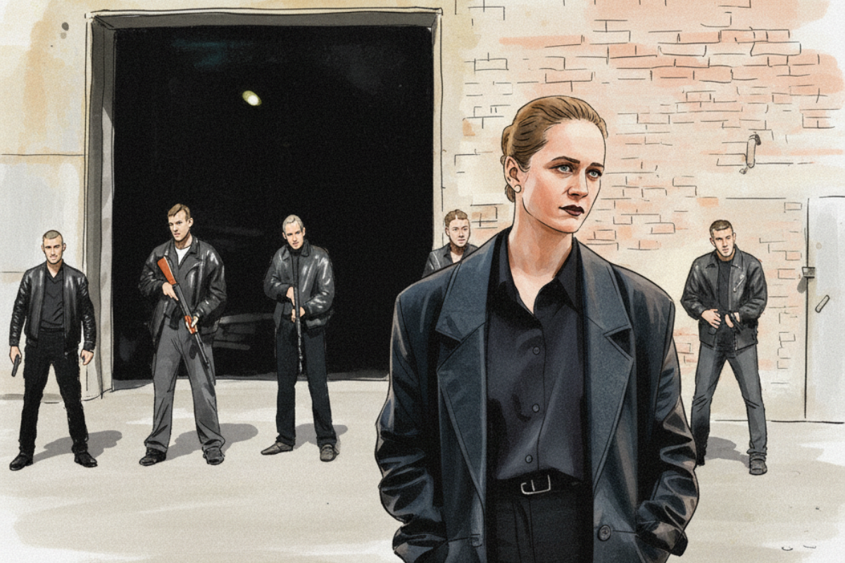 Коллаж по мотивам кадра из сериала ДЕТИ ПЕРЕМЕН, сезон 2