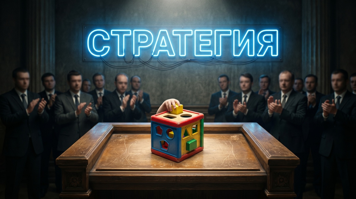 Когда геополитика превращается в песочницу: генералам остается только с ужасом наблюдать, как чья-то угасающая фантазия двигает реальные армии.