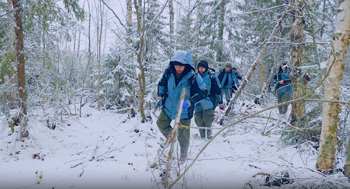 Архангельская область. Кадр из первого выпуска первого сезона реалити‑шоу «Вахта». Источник: premier.one