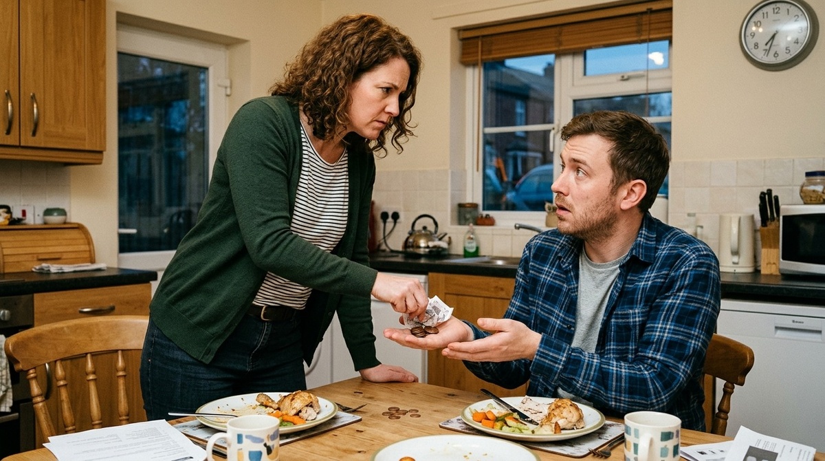 Забирай свои копейки и попробуй сам прокормить семью