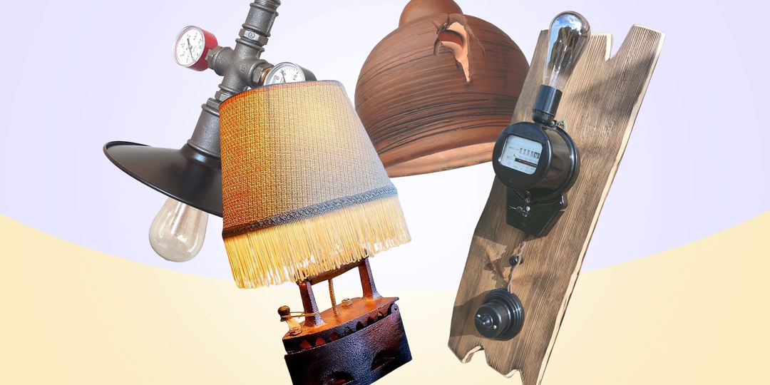 Утюг, круассан и другие: подборка предметов, которые неожиданно стали освещением