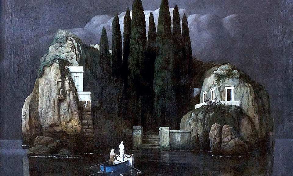 А.Беклин К Берлин -  «Остров мертвых» 1901 ( Шестой вариант картины)