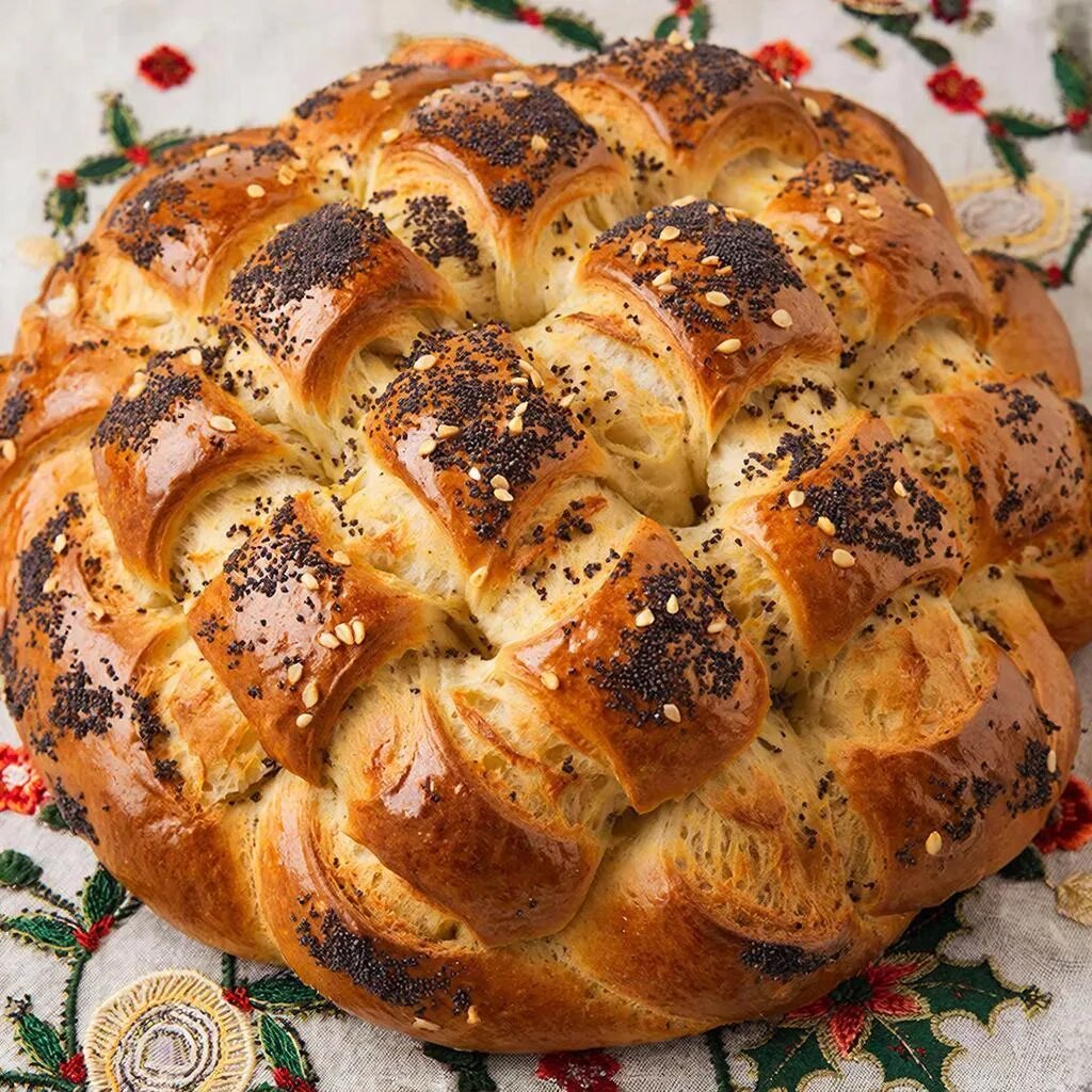 #каравай #рецепт #домашнийхлеб #русскаякухня #выпечка