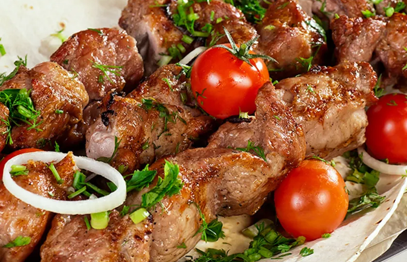 Шашлык из свинины