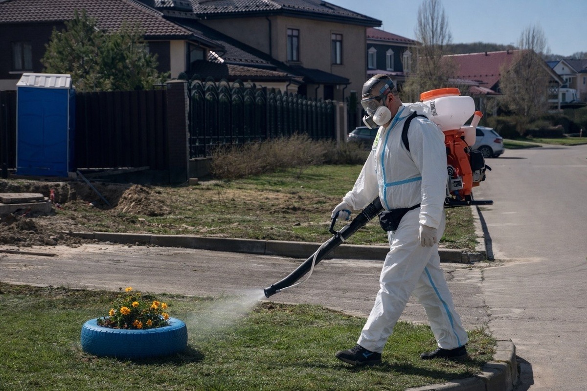 Клещи в дачном поселке или СНТ