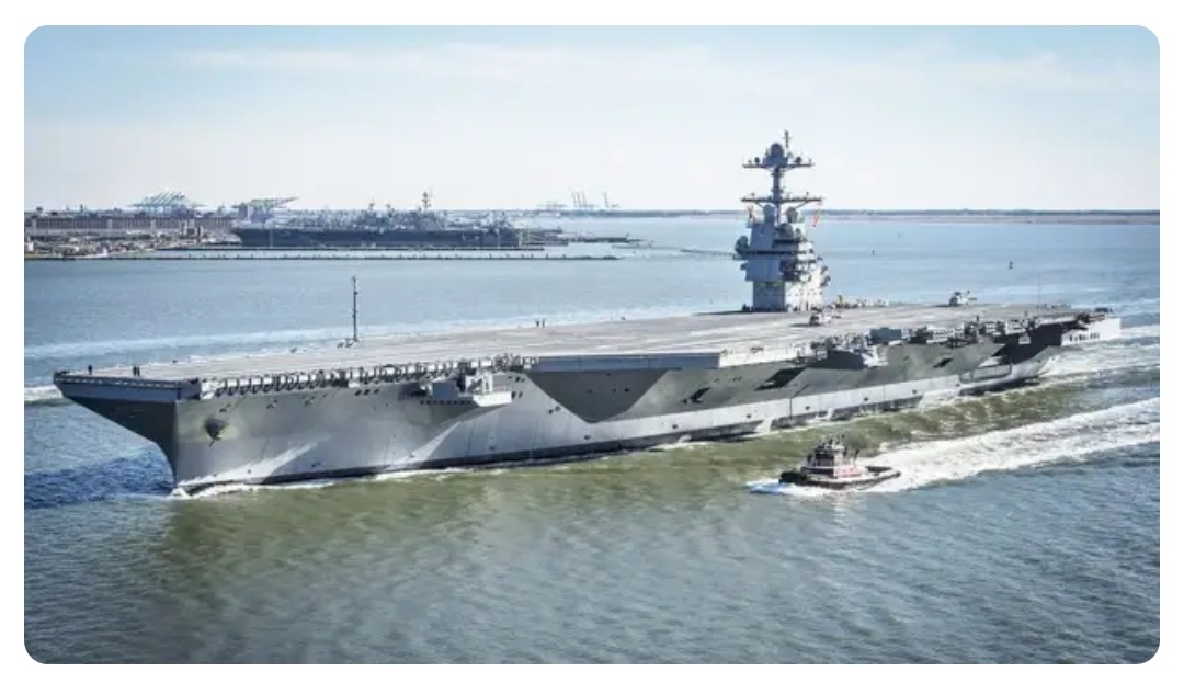 Авианосец Генри Форд... А где собственно теперь его самолеты? 