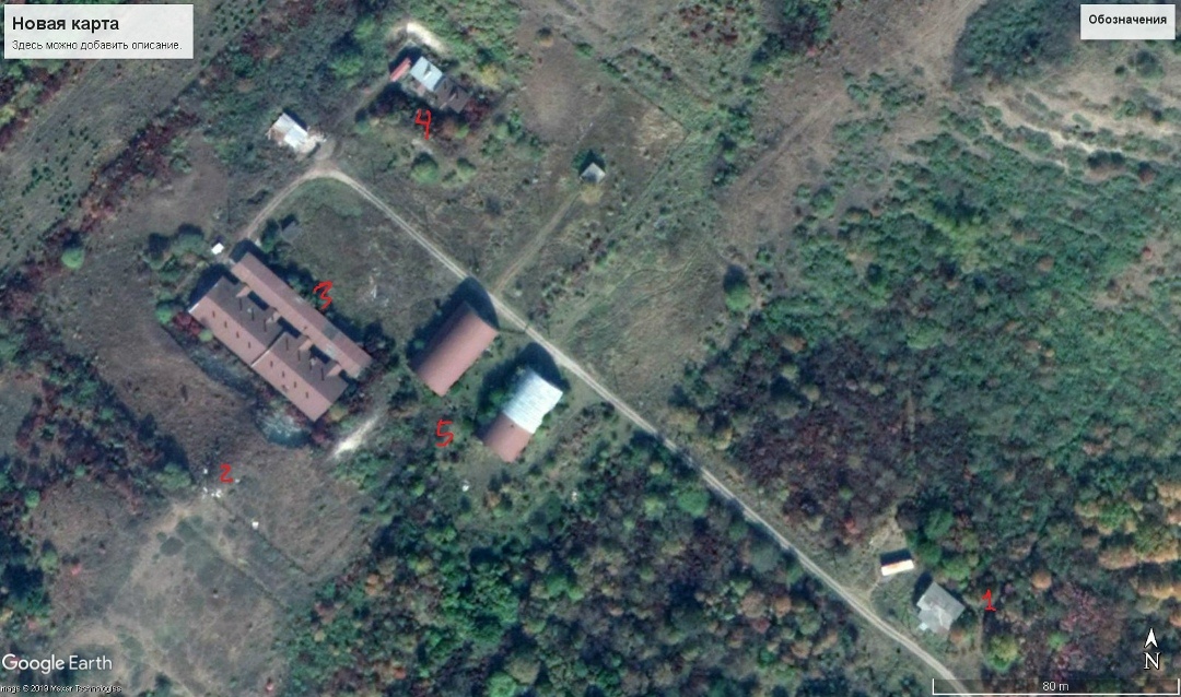 Карта объекта