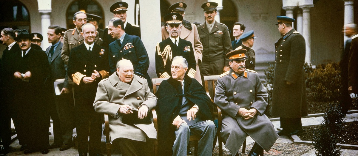 Участники Ялтинской конференции. © wikipedia.org