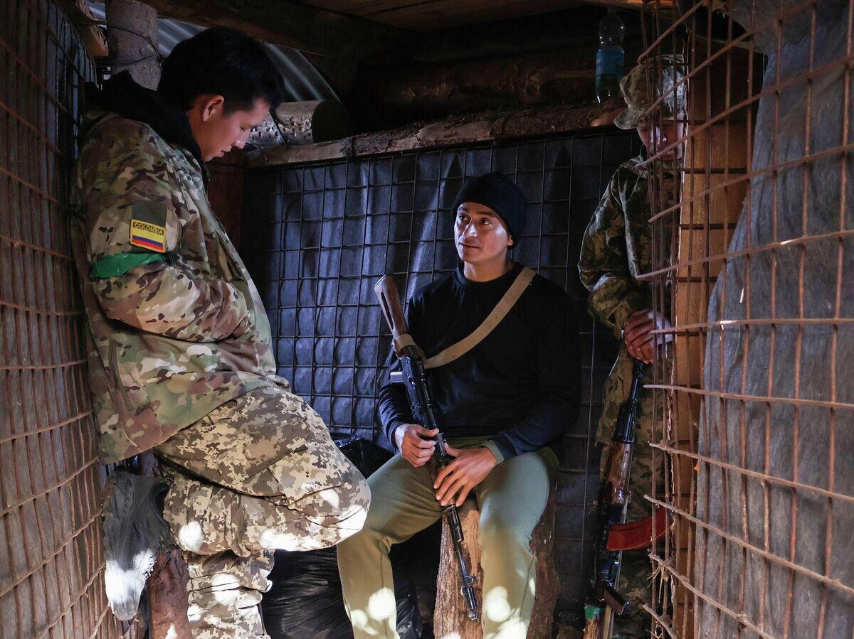    Колумбийские наемники ВСУ | © AP Photo / Andriy Andriyenko