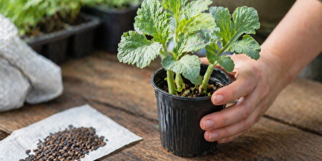 Сею 4 сорта арбузов на рассаду до 20 апреля — через месяц получаю крепкие завязи и коренастые стебли