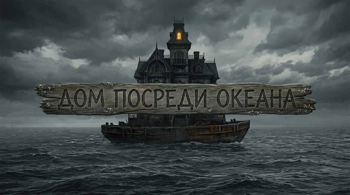 Я исследовал дом, дрейфующий прямо посреди океана