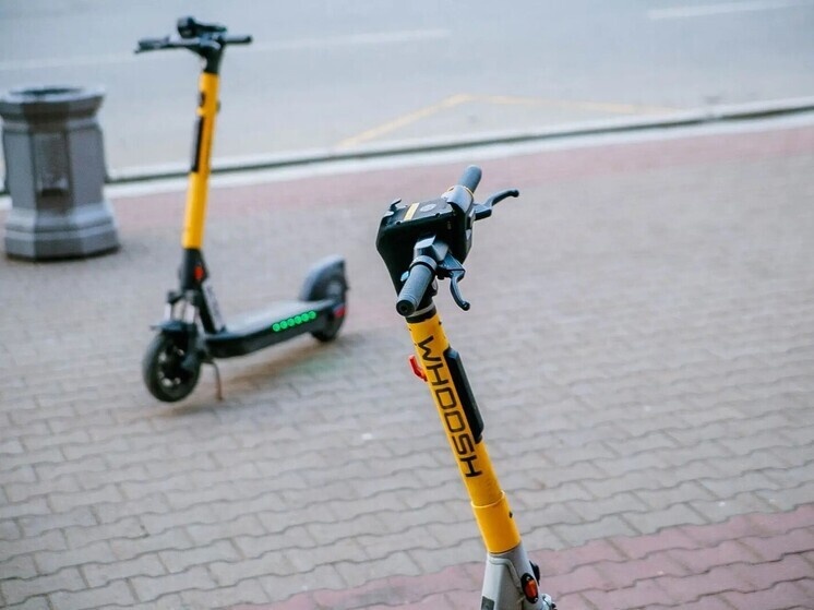     В Амурске впервые запустили аренду электросамокатов на улицах фото: Ольга Григорьева