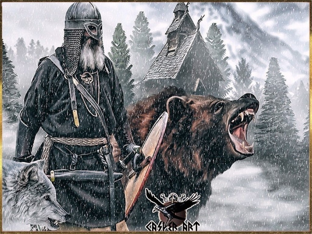 СлавяноРуский воин.