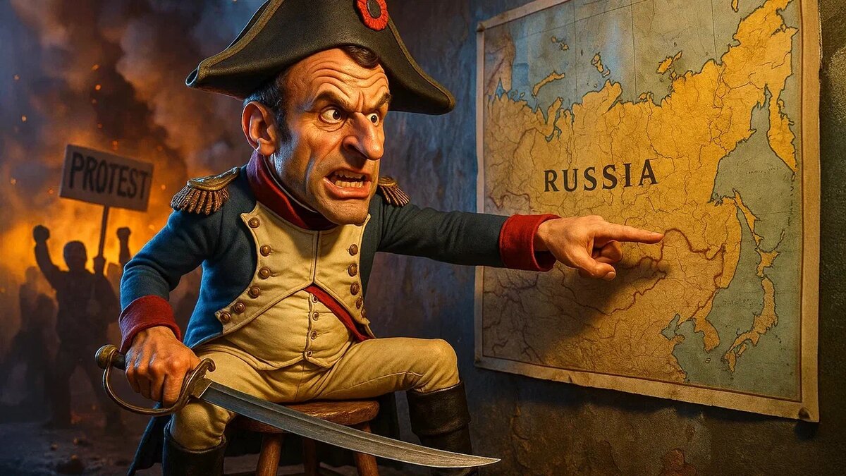    Впрочем, слава Наполеона и сейчас кое-кому покоя не даёт. ФОТО: Коллаж Царьграда