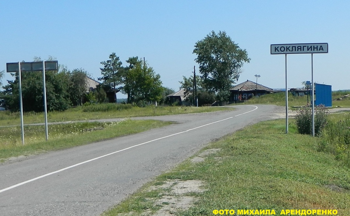 Деревня Коклягина Упоровского района. 19.07.2022 г.