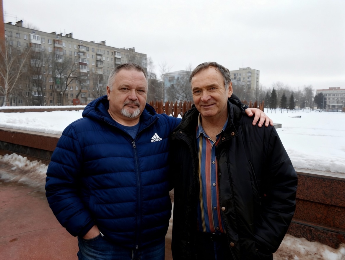 Виктор Гужов и Олег Киттер