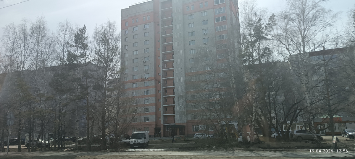 Где-то на просторах моего города. Фотография автора, воскресный апрельский день текущего 2026 года. 